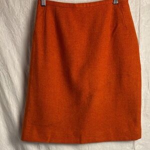 Vntg. Sportempos Lined Wool Pencil Skirt
